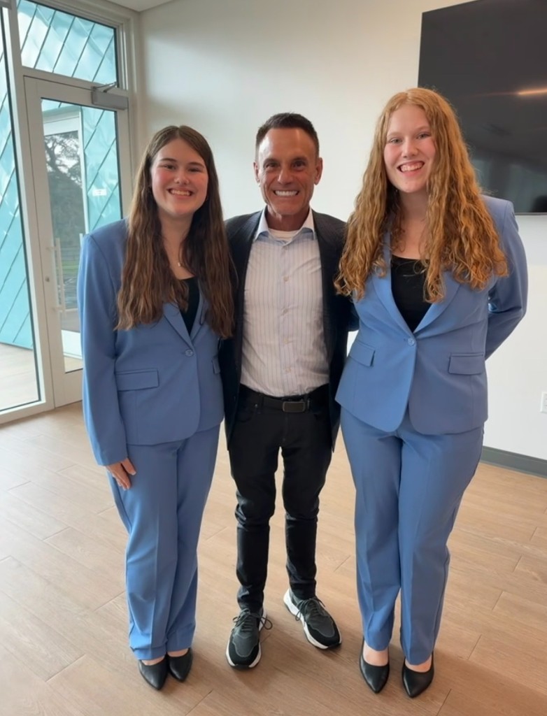 Kevin Harrington after the spARK Labs pitch in St. Petersburg, July 2026.
